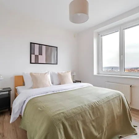 Apartamento Blueground Vinohrady Pool Nr Vysehrad Prg-88 Praga