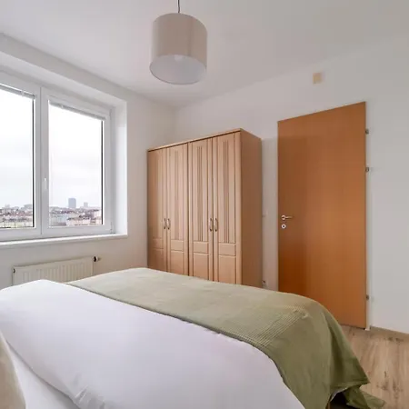 Apartamento Blueground Vinohrady Pool Nr Vysehrad Prg-88 Praga